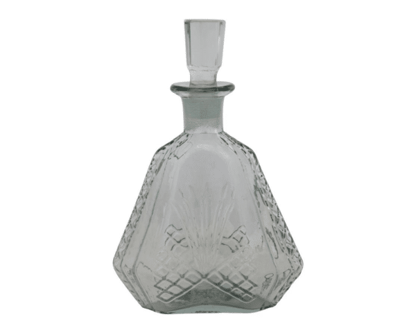 32 oz Etched Glass Decanter