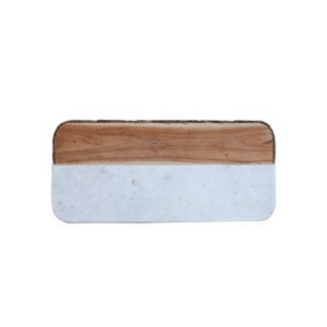 Marble & Wood Charcuterie Board