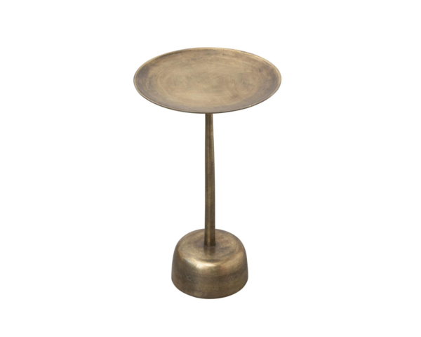 antique brass side table 2